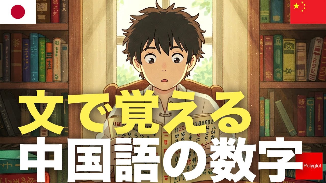 文で覚える中国語の数字 | 聞き流し | ピンイン付き | 第二外国語 | 音声学習 | リスニング練習