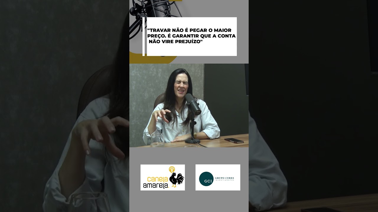 TRAVAR não é pegar o maior preço. É GARANTIR que a conta não vire prejuízo.