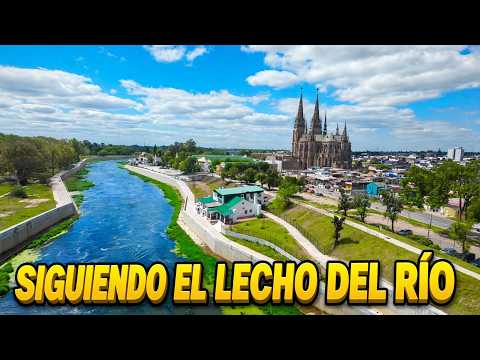 Así te lleva el Río Luján a la Basílica.