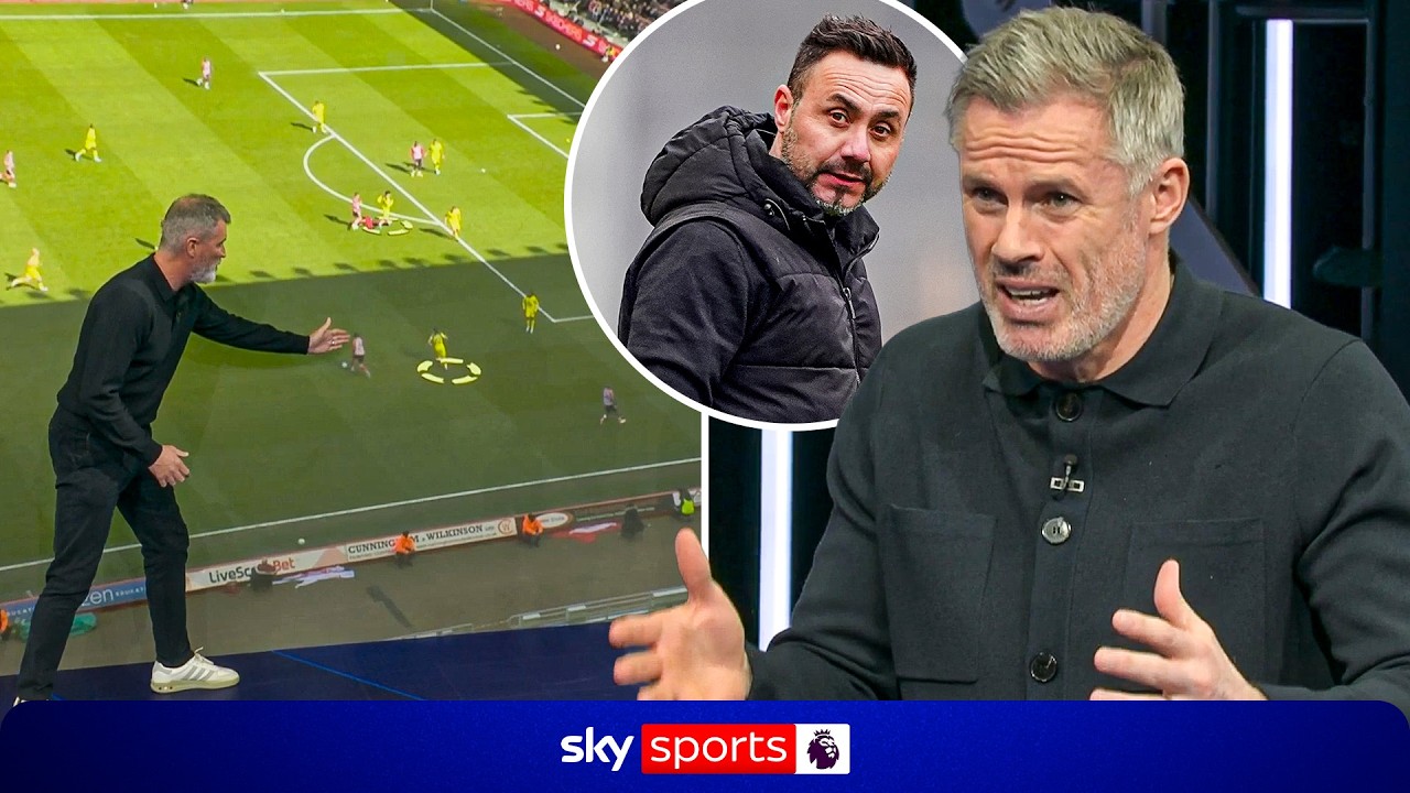 Jamie Carragher & Roy Keane ANALYSE Roberto De Zerbi's first game in charge of Spurs