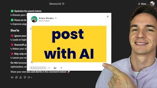 How to Write Linkedin Posts With AI ChatGPT in 2025