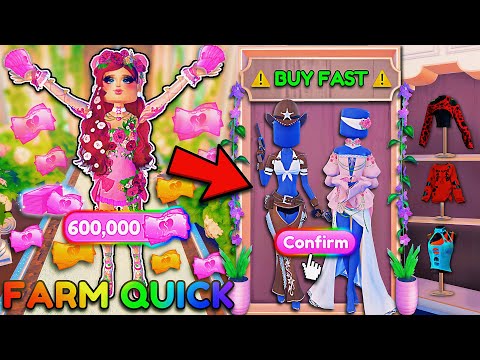 HOW To FARM MONEY QUICK For The New SETS & ITEMS In The Petal UPDATE! | ROBLOX Dress to Impress