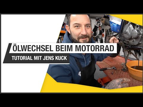 Ölwechsel beim Motorrad I Tutorial mit Jens Kuck I Ride smart – sicher unterwegs