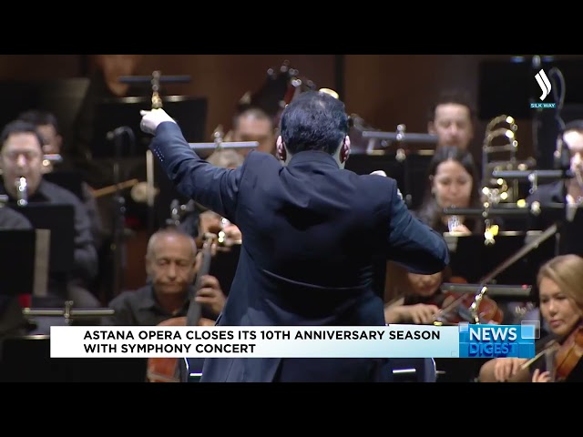 Astana Opera closes its 10th anniversary season with symphony concert