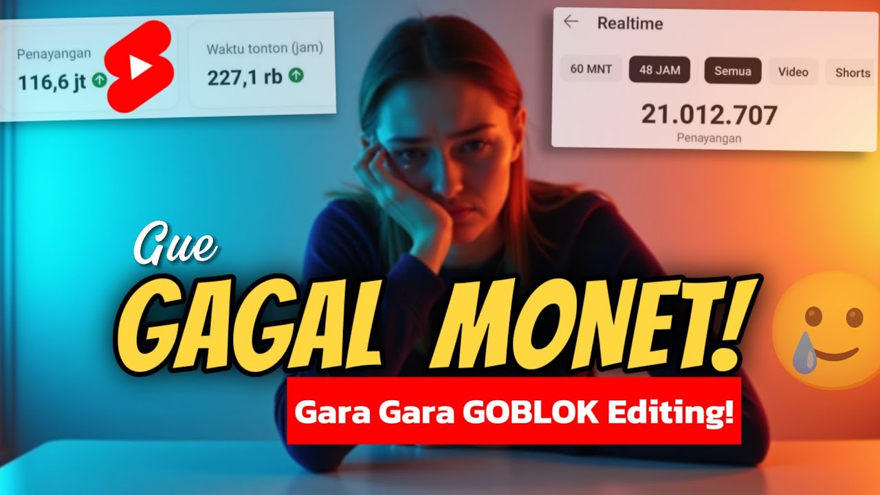 Tips Lolos Monetisasi YouTube 2025: Belajar dari Kegagalan YouTuber Pemula