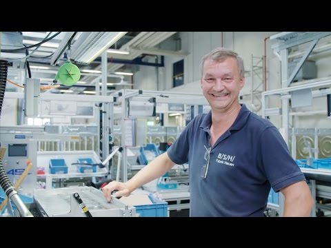 BSH Hausgeräte GmbH in Nauen – modernste Produktion von Waschmaschinen