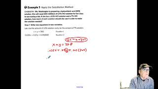 Solving Linear Systems Algebraically (Reveal Algebra2, section 2-5)