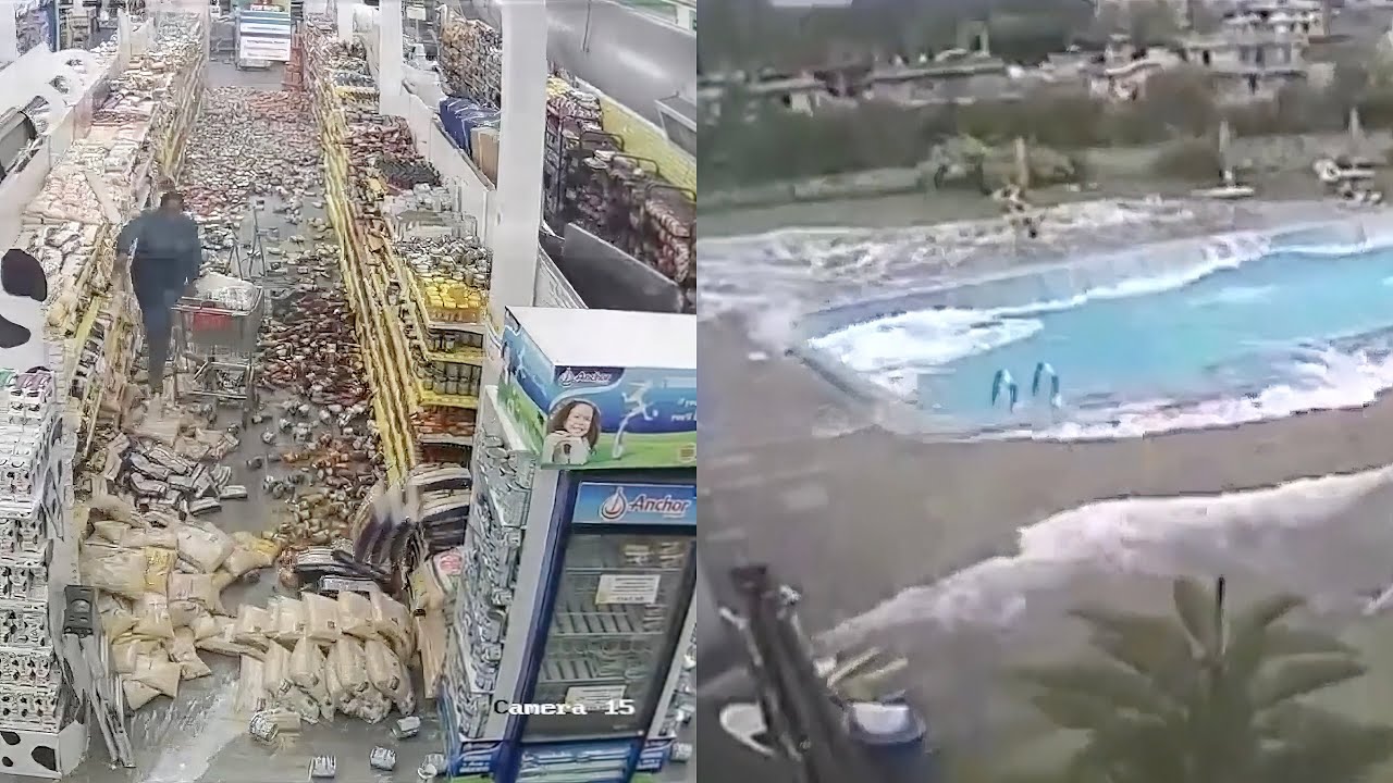 7 terrifying earthquakes that were captured on video