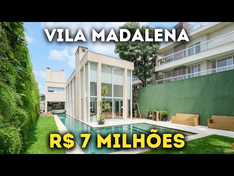 Vídeo do imóvel — Casa com 4 Quartos 3 Suites 2 Vagas na Vila Madalena