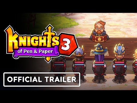 Knights of Pen and Paper 3 - Official Announcement Trailer - YouTube