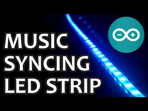 DIY Music Syncing LED Strip Tutorial... kinda (Source Code Included!)