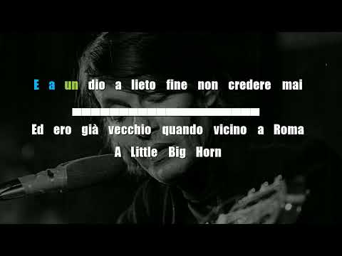Coda di lupo di F. De Andrè - KARAOKE