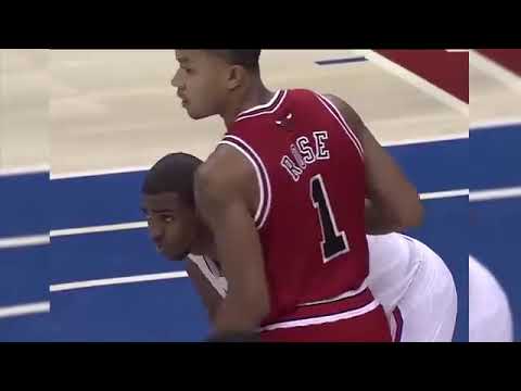 MVP Derrick Rose vs Chris Paul UNREAL PG Duel Highlights 2011.12.30 - MUST WATCH!
