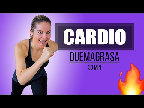Rutina Cardio Todo el Cuerpo 30 minutos Quema Grasa Cardio Full Body para principiantes