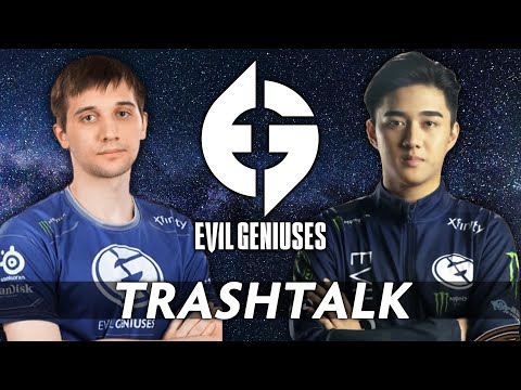 EG Classic TRASHTALK Allchat — Arteezy vs Abed