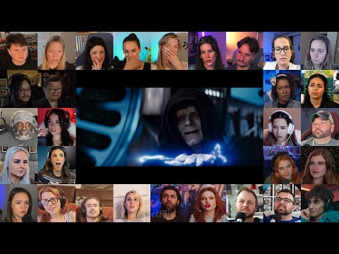 Luke vs Palpatine- Star Wars 6 Return Of The Jedi - Reaction Mashup
