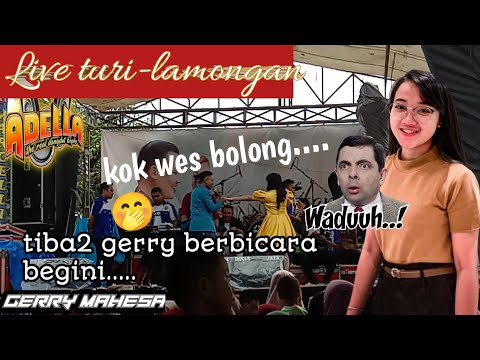 lucu poll... Arneta julia ungkapkan cinta ke Gerry mahesa ADELLA LIVE TURI
