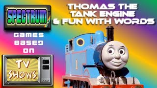Thomas The Tank Engine 🚂 | Thomas: Fun With Words | 🕹 Spectrum Games Based On TV Shows 📺 8️⃣5️⃣