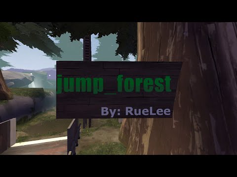 Map showcase - jump_forest by RueLee