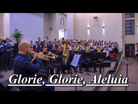 Glorie, Glorie, Aleluia - Fanfara Gloria Bujac și Corurile Reunite