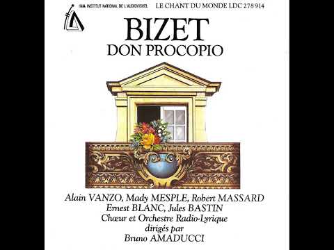 Robert Massard sings Don Procopio (Bizet)