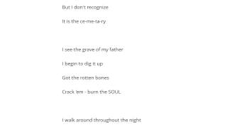 Karkadan   Sleepwalker Şarkı Sözü