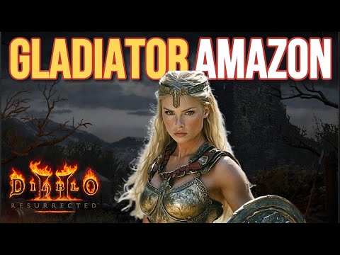 1H Sword + Shield Amazon | D2R HC 1 to Hell