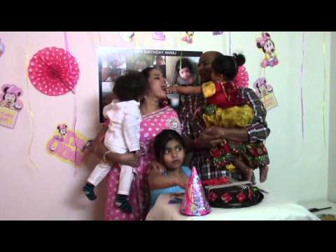 Amrutha's First Birthday cake