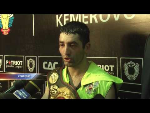 Миша Алоян выиграл первый в карьере профессиональный бой