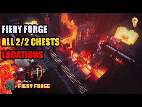 Sipder - Fiery Forge All Chests Locations Minecraft Dungeons