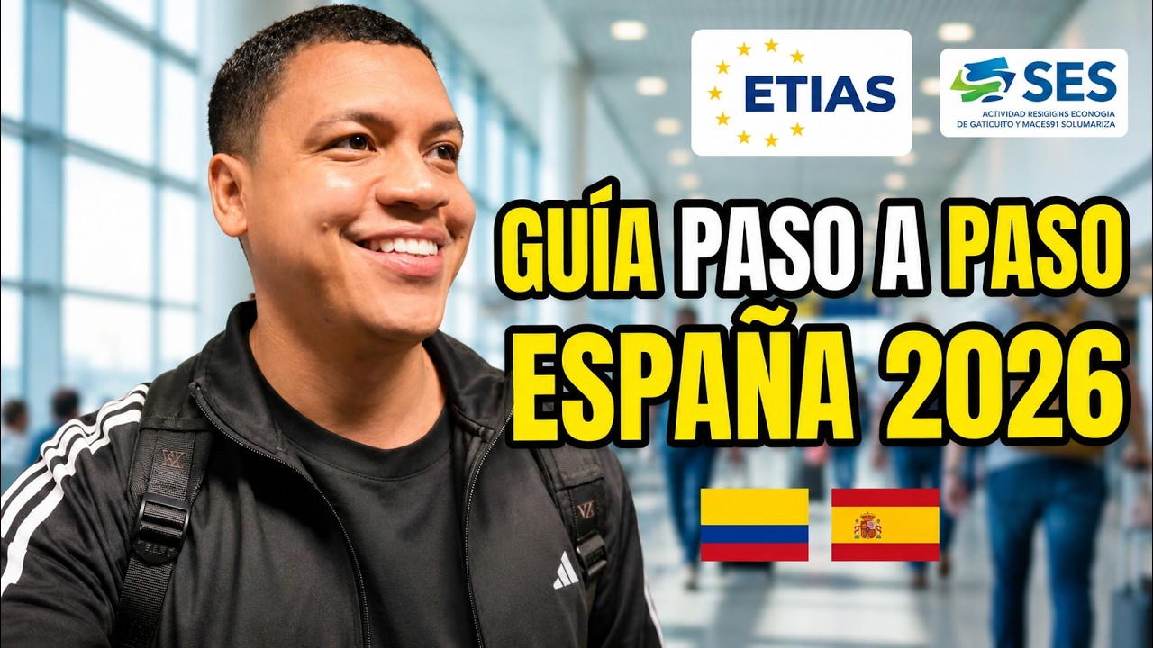 Mi Viaje a ESPAÑA desde Colombia 🇨🇴✈️🇪🇸 (Guía y Migración)
