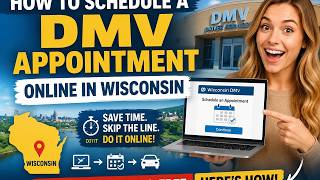 How to schedule a DMV appointment online in Wisconsin