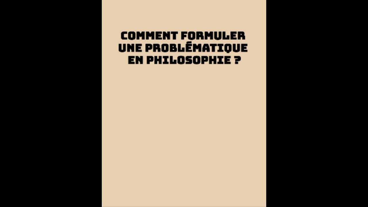 How to formulate the problem in philosophy? (Dissertation method)