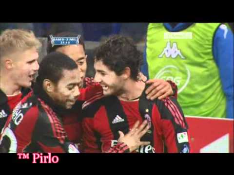Sampodoria Vs AcMilan 0-2 Pato (26-1-2011) Italian Cup