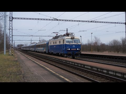 Lokomotivy řady 350 na vlacích EC Báthory