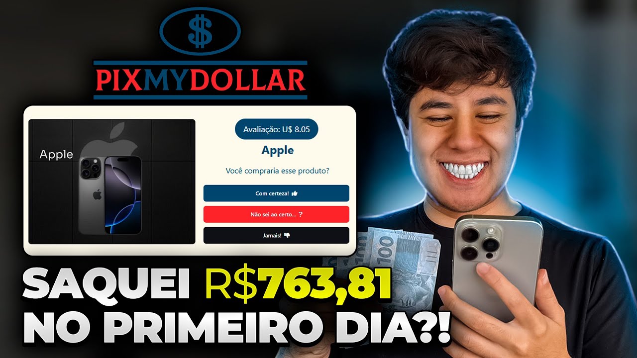 TESTEI O PIX MY DOLLAR NA PRÁTICA!  DÁ PRA FAZER RENDA EXTRA?!