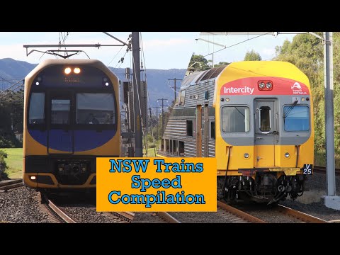 Sydney Trains Video #56 - Speed Compilation