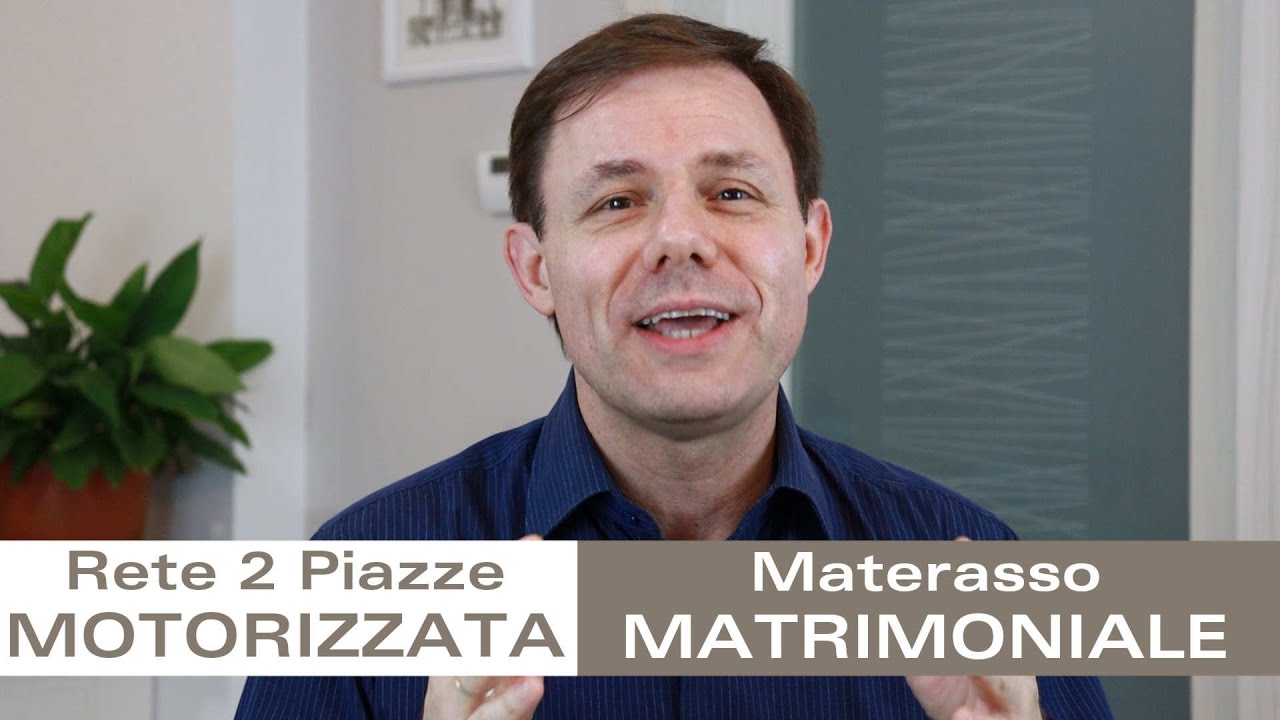 Rete Motorizzata a 2 PIAZZE con 1 MATERASSO Matrimoniale, come fare.