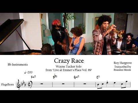 Wayne Tucker Solo Transcription | "Crazy Race" | Live From Emmet's Place Vol. 89