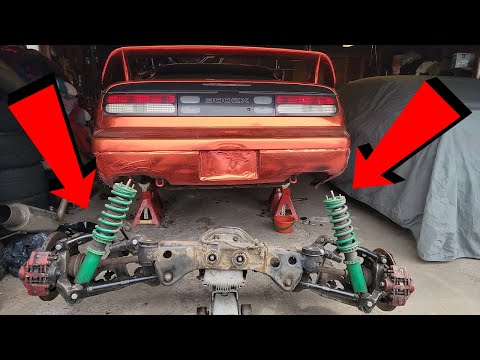 The Best Guide on How To Replace Subframe Bushings on A Nissan 300zx!!