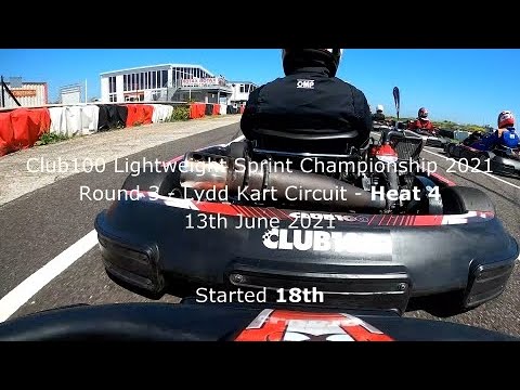 Club 100 - Lydd Kart Circuit R3 LW Sprints Heat 4 2021 - Ami Breacher