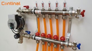 How to bleed your Continal UFH system
