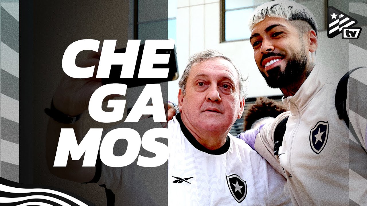 VÍDEO | Botafogo chega ao interior de São Paulo para duelo contra o Mirassol