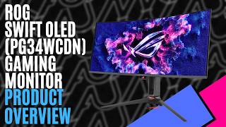 ROG Swift OLED PG34WCDN Gaming Monitor // Product Overview