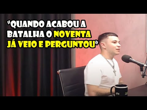 O IMPACTO DE UMA RIMA NO TERCEIRO | QUANDO O NOVENTA FALOU DO PAI DO TIAGO