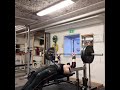 100kg bench press 25 reps 3 sets with close grip,legs up