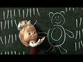 Rozprávka Máša a medveď - 11 Prvý deň v škole