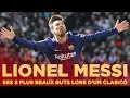 🇪🇸⚽️ Les 5 plus beaux buts de Lionel Messi lors d'un clasico 🔥