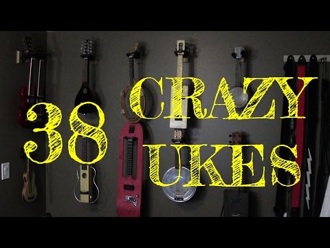 38 Crazy Handmade Ukuleles