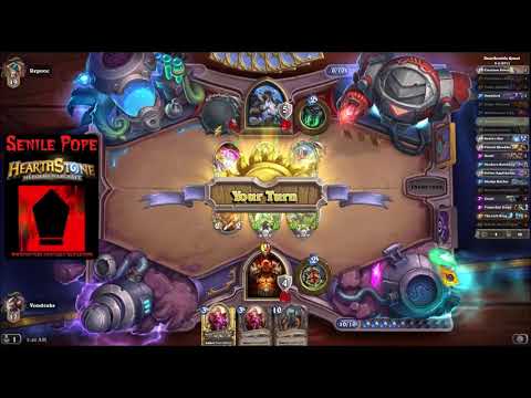 Hearthstone BDP: WILD - Deathrattle Control Warrior vs Jade Druid (Season 55 Day 2)